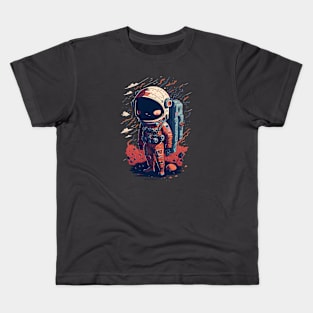 Interstellar Innovations: Pioneering Technology for Space Exploration Kids T-Shirt